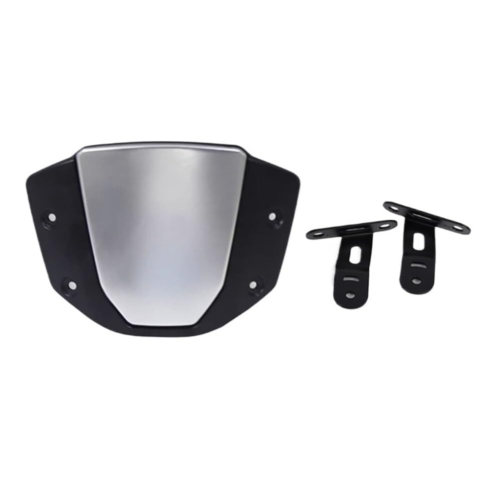 Windschild Motorrad Motorrad Windschutzscheibenverlängerung Verstellbarer Spoiler Klemmbarer Windabweiser Für CB650R 2019-2021 CB1000R 2018-2021 von CVZSD