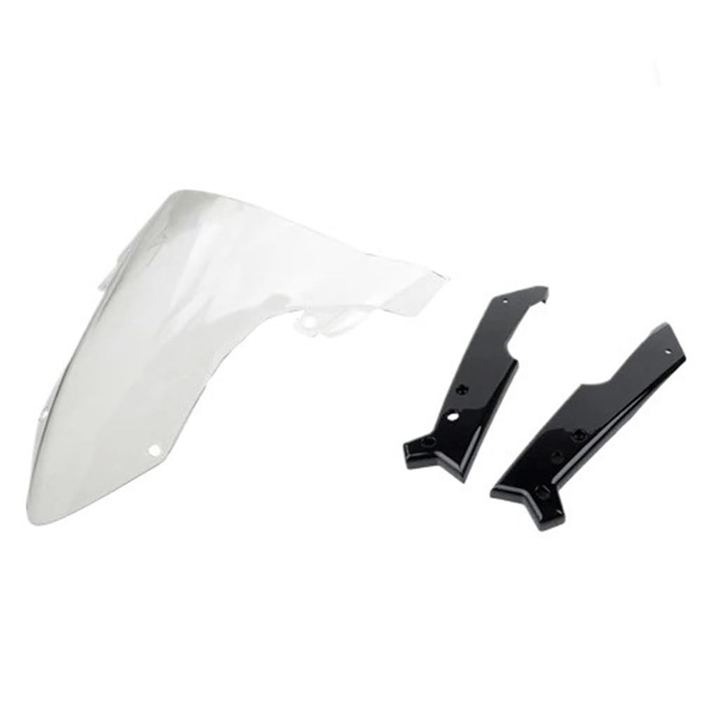 Windschild Motorrad Motorrad Zubehör Windschutzscheibe Frontscheibe Windabweiser Zubehör Für CF&Moto 450SR von CVZSD