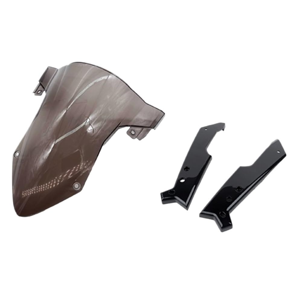 Windschild Motorrad Motorrad Zubehör Windschutzscheibe Frontscheibe Windabweiser Zubehör Für CF&Moto 450SR von CVZSD