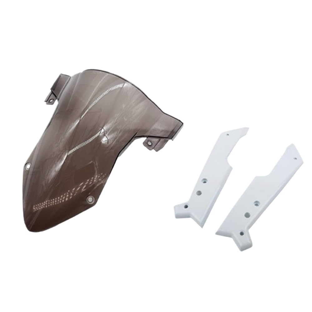 Windschild Motorrad Motorrad Zubehör Windschutzscheibe Frontscheibe Windabweiser Zubehör Für CF&Moto 450SR von CVZSD