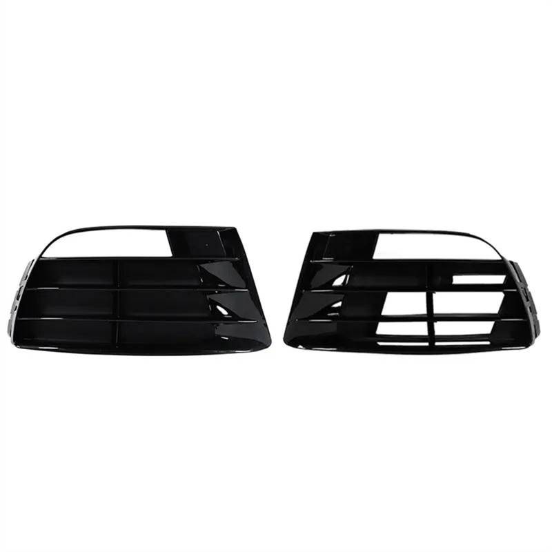 CVZXSDWLL Auto Nebel Lampe Gitter Kompatibel Mit VW Für Scirocco R 2009 2010 2011 2012 2013 2014 Autozubehör Frontstoßstange Nebelscheinwerfer Lampenabdeckung Grill Unterer Kühlergrill(Pair) von CVZXSDWLL