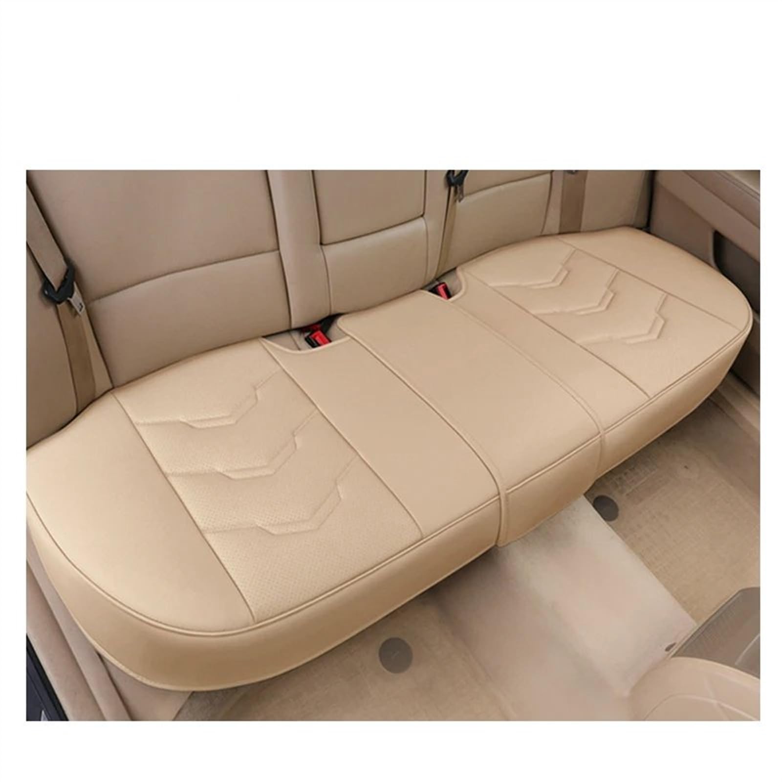 CVZXSDWLL Autositzbezug, Autositzschutz, Autositze, Kissen, Surround-Stuhl, Vier Jahreszeiten, Universelle Autositzbezug-Sets, Automobil-Innenraum Schonbezug Autositz(Beige,C) von CVZXSDWLL