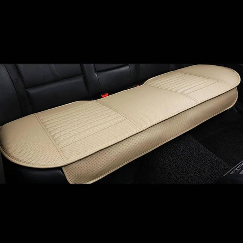 CVZXSDWLL Autositzbezug Innen Autositzbezug Kissen Vier Jahreszeiten Schutzmatte Universeller Sitzbezug Teppich Autozubehör Autokissen Schonbezug Autositz(Beige,1pc Rear) von CVZXSDWLL