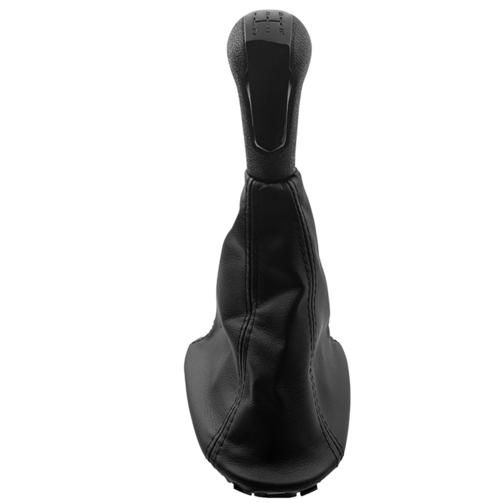 CVZXSDWLL Kompatibel Mit Chevrolet Für Spark 2011 2013 2014 2015 2016 5 6 Gang Schaltknauf Hebel Stick Gamasche Kofferraumabdeckung Kragen Zubehör Autom Schaltknauf(Black,Car Shift knob) von CVZXSDWLL