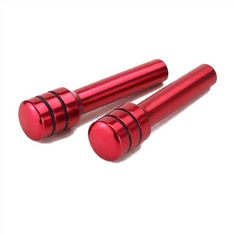 CVZXSDWLL Kompatibel Mit Golf 3 Für MK2 Für MK3 Für MK4 MK5 MK6 Autodekorationszubehör Universelle Autoersatzteile Auto Türriegel Schloss(Red) von CVZXSDWLL