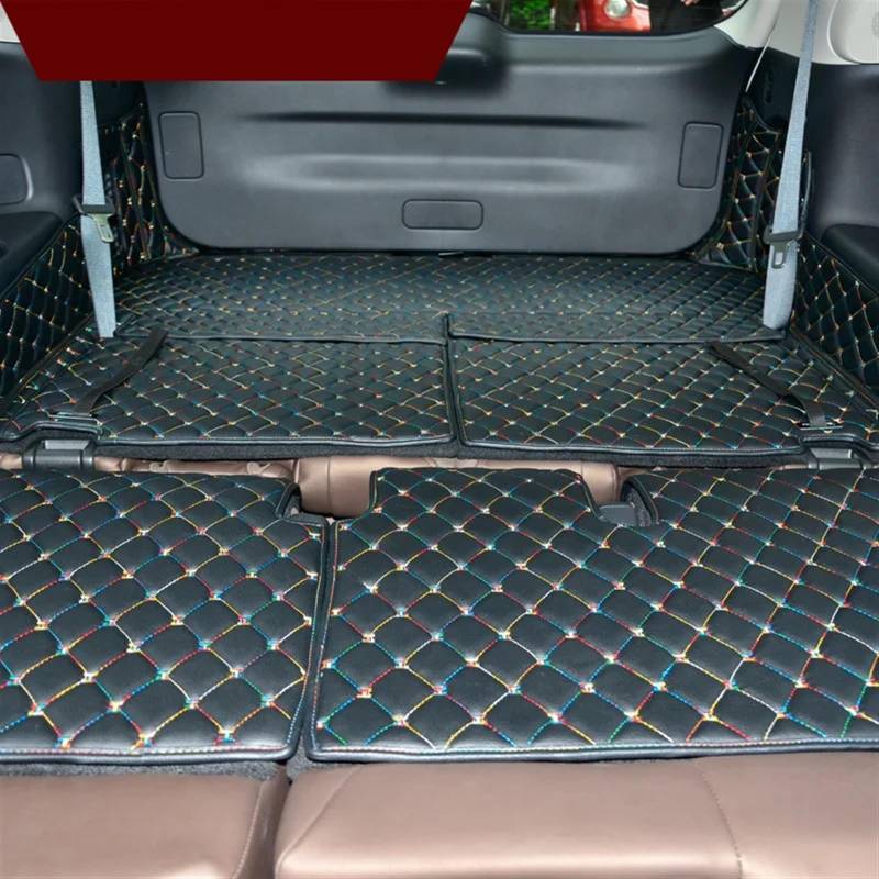 CVZXSDWLL Kompatibel Mit Infiniti Für Qx60 2012 2013 2014 2015 Jx35 5 Sitze 7 Sitze Kofferraummatte Teppichzubehör Bodenschutz Schutzablage Gepäckauskleidung von CVZXSDWLL