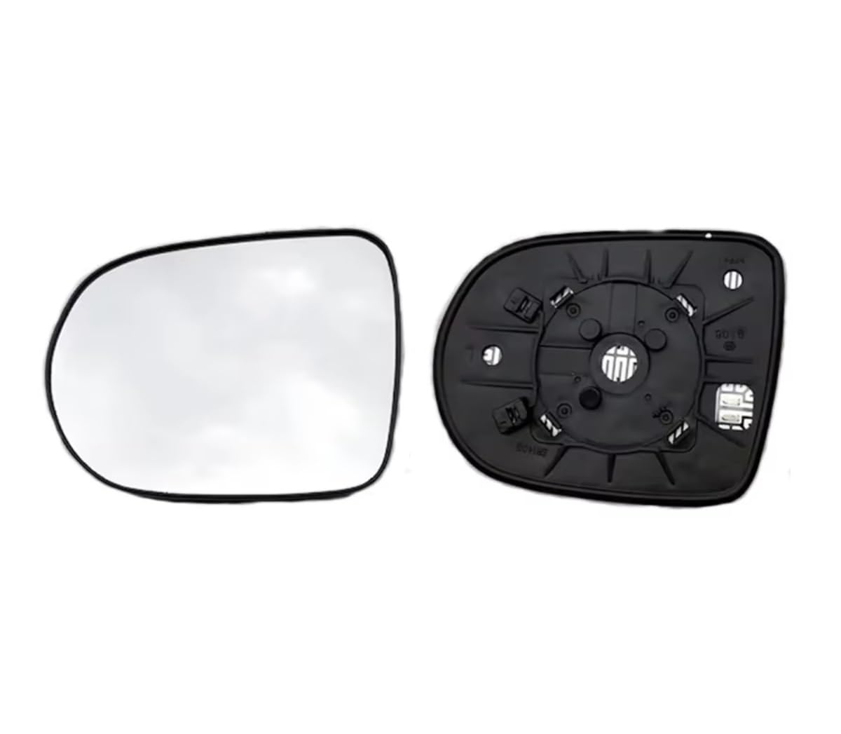 CVZXSDWLL Kompatibel Mit Lexus Für RX RX270 RX350 RX450 2009 2010 2011 2012 2013 2014 Beheiztes Rückspiegelglas Seitenspiegelglas Türspiegelglas OEM: 8796153400 Ersatzspiegel(A Pair) von CVZXSDWLL