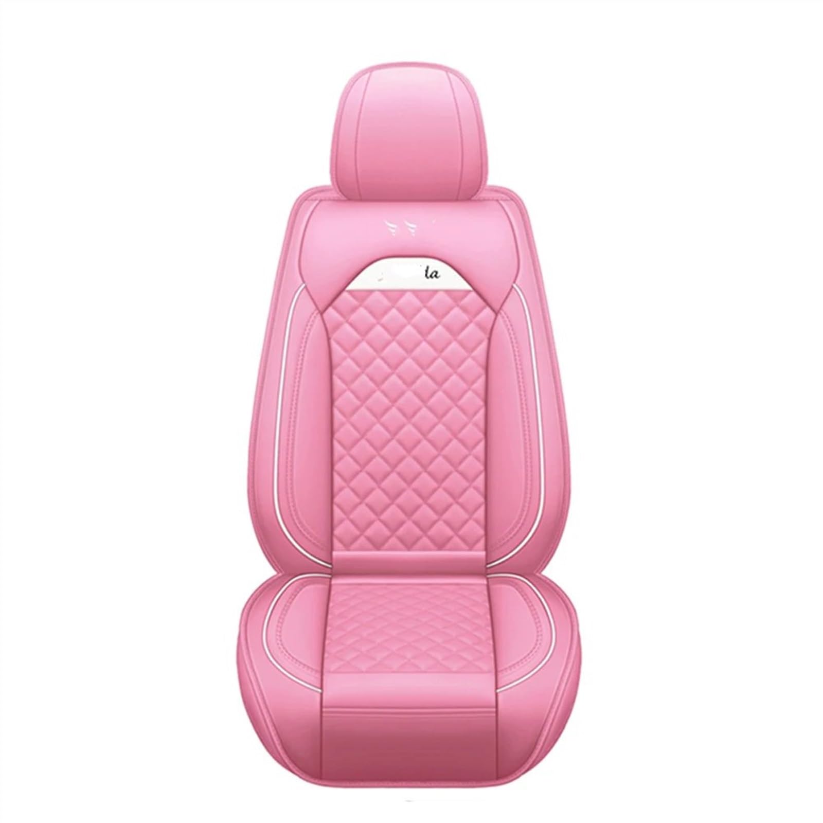 CVZXSDWLL Kompatibel Mit Mitsubishi Universal-Autositzbezug-Zubehör, Autositz-Schutzpolster, Auto-Innenraum-Autositzbezüge Schonbezug Autositz(Pink) von CVZXSDWLL