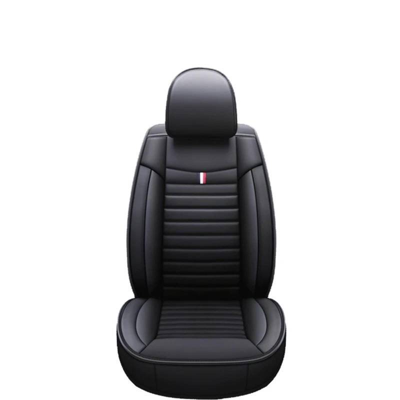 CVZXSDWLL Kompatibel Mit Volvo Für S60 Details Für Universellen Autositzbezug, Autositz-Schutzpolster, Komplettes Auto-Set, Sitzschutz-Kissenpolster Schonbezug Autositz(Black) von CVZXSDWLL