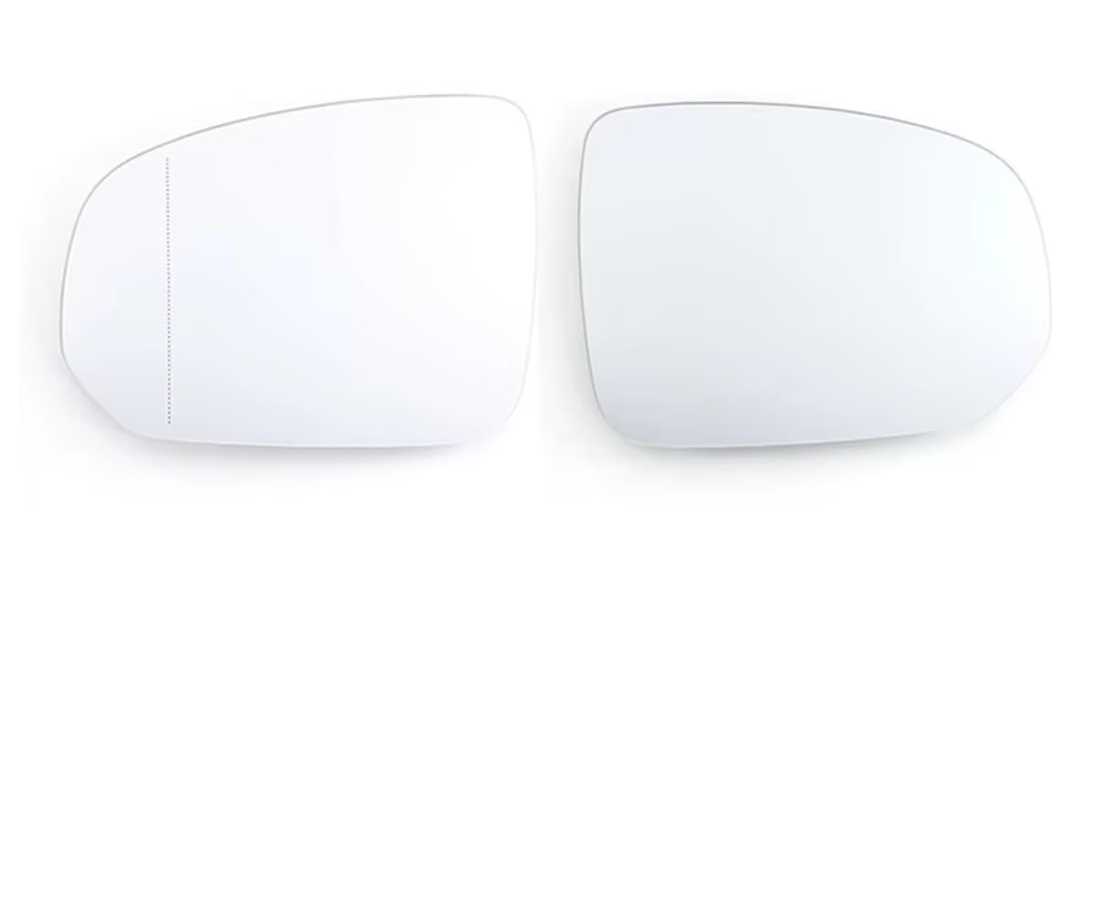 CVZXSDWLL Kompatibel Mit Volvo Für V90 2017 2018 2019 2020 2021 2022 2023 Beheizte Spiegel Glas Anti Blind Spot Spiegel Weitwinkel Ersatzspiegel(A Pair) von CVZXSDWLL