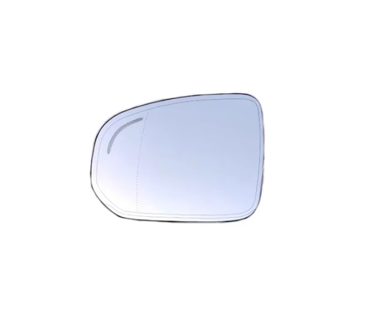 CVZXSDWLL Kompatibel Mit Volvo Für XC60 2018 2019 2020 2021 2022 2023 Rückspiegel Glas Tür Spiegel Weitwinkel Glas Beheizt Ersatzspiegel(Left) von CVZXSDWLL