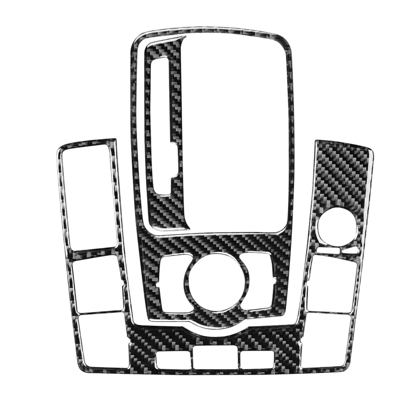 CVZXSDWLL Schaltpaneel Abdeckung Kompatibel Mit A6 S6 C6 2005 2006 2007 2008 2009 2010 2011 Schalthebelverkleidungsabdeckung Dekorativer Anzug Auto-Innendekorationszubehör(LHD-A) von CVZXSDWLL