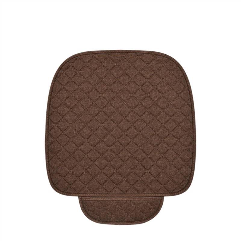 CVZXSDWLL Universal Atmungsaktive Auto Sitzbezug Set Autos Sitzbezüge Kissen Vier Jahreszeiten Schutz Auto Zubehör Auto Sitz Schutz Pads Schonbezug Autositz(Brown,C) von CVZXSDWLL