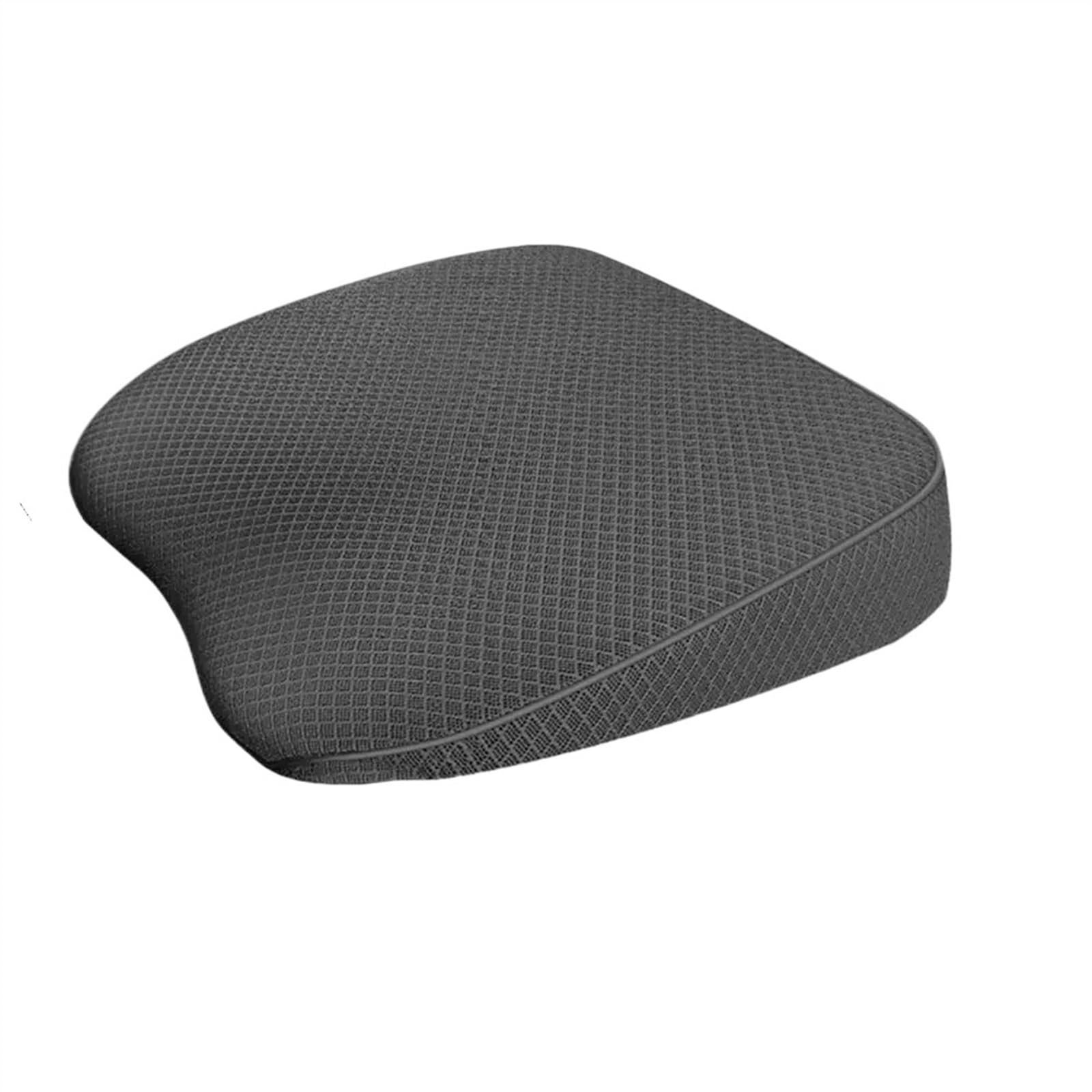 CVZXSDWLL Universal Auto Für Booster Sitzkissen Boost Matte Atmungsaktive Tragbare Auto Sitz Pad Für Auto Lieferungen Automobil Innen Auto Sitz Schutz Pads Schonbezug Autositz(Black) von CVZXSDWLL