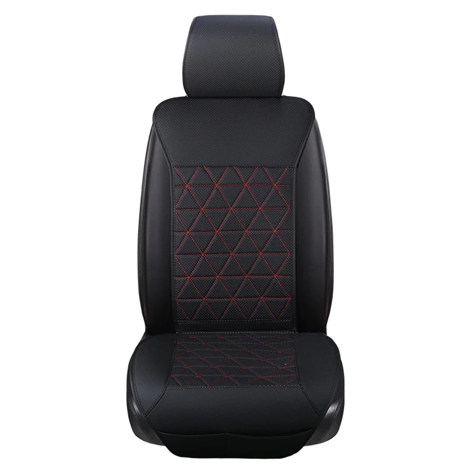 CVZXSDWLL Universal Auto Sitz Abdeckung Protector Vier Jahreszeiten Vordersitz Kissen Innen Sitz Matte Auto Zubehör Auto Vordersitz Abdeckung Schonbezug Autositz(Red) von CVZXSDWLL