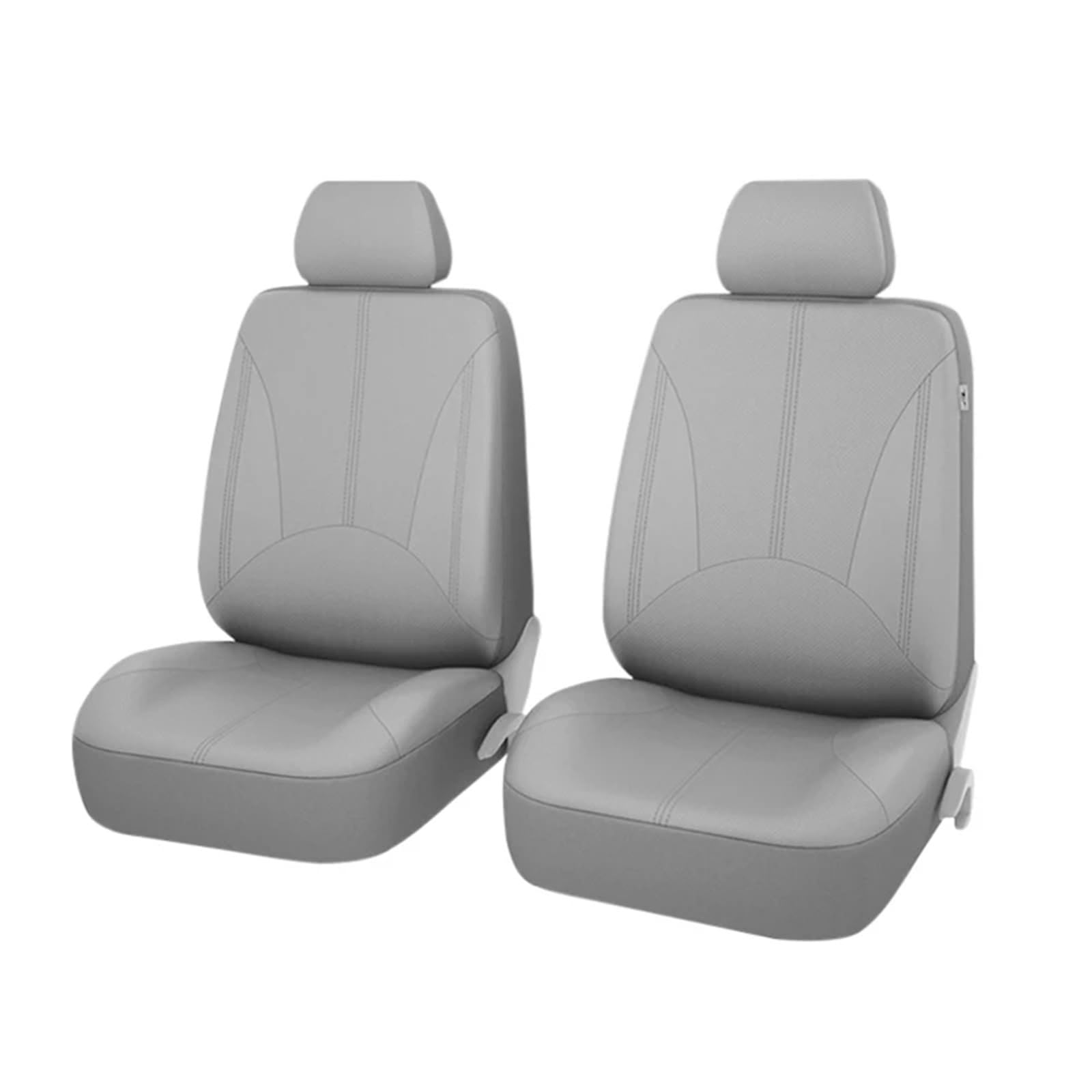 CVZXSDWLL Universal Auto Sitz Abdeckung Schutz Auto Zubehör Sitz Matten Innen Auto Sitz Schutz Pads Auto Sitzkissen Abdeckungen Schonbezug Autositz(Gray,2 Front) von CVZXSDWLL