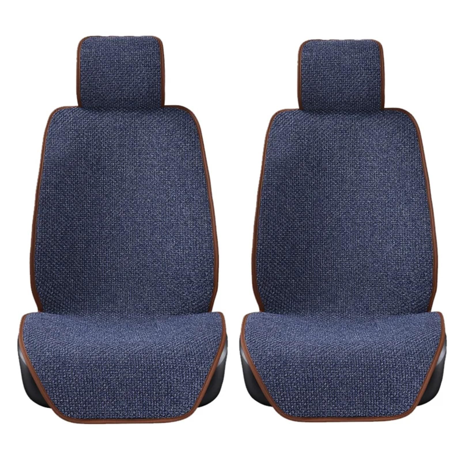 CVZXSDWLL Universal Auto Sitz Abdeckung Vorne Hinten Zurück Auto Sitzkissen Sitz Pad Schutz Auto Zubehör Auto Kissen Schutz Matte Schonbezug Autositz(Blue,Full Set) von CVZXSDWLL