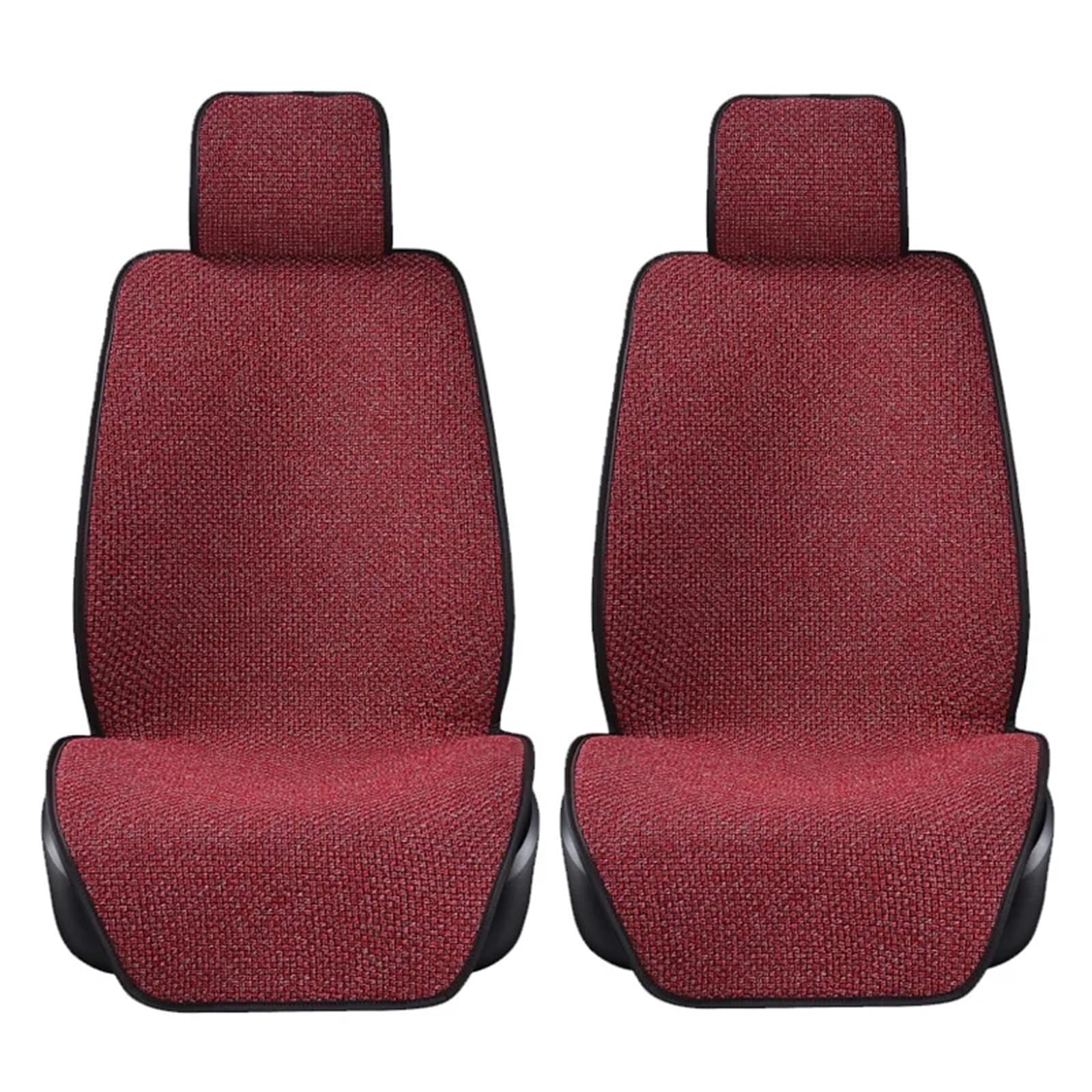 CVZXSDWLL Universal Auto Sitz Abdeckung Vorne Hinten Zurück Auto Sitzkissen Sitz Pad Schutz Auto Zubehör Auto Kissen Schutz Matte Schonbezug Autositz(Red,Full Set) von CVZXSDWLL