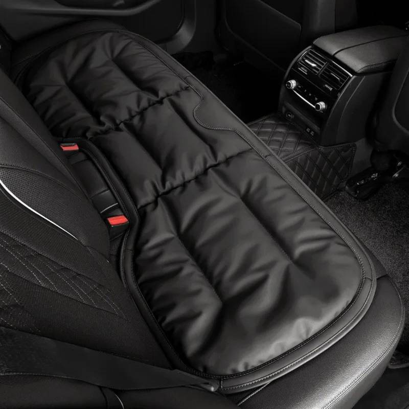 CVZXSDWLL Universal Auto Sitzbezüge Kissen Sitz Schutzhülle Auto Zubehör Auto Vorne/hinten Sitz Abdeckung Automobil Innen Auto Sitzkissen Schonbezug Autositz(Black,C) von CVZXSDWLL