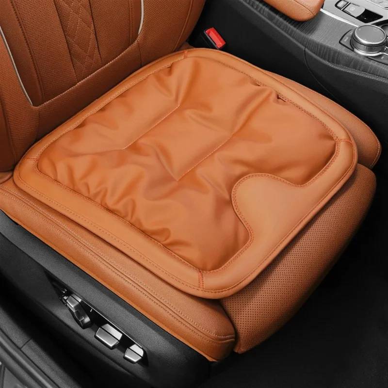 CVZXSDWLL Universal Auto Sitzbezüge Kissen Sitz Schutzhülle Auto Zubehör Auto Vorne/hinten Sitz Abdeckung Automobil Innen Auto Sitzkissen Schonbezug Autositz(Orange,color1) von CVZXSDWLL