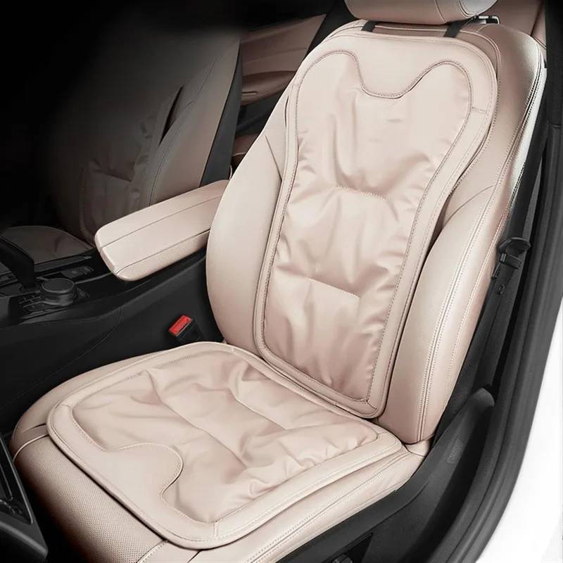 CVZXSDWLL Universal Auto Sitzbezüge Kissen Sitz Schutzhülle Auto Zubehör Auto Vorne/hinten Sitz Abdeckung Automobil Innen Auto Sitzkissen Schonbezug Autositz(White,B) von CVZXSDWLL