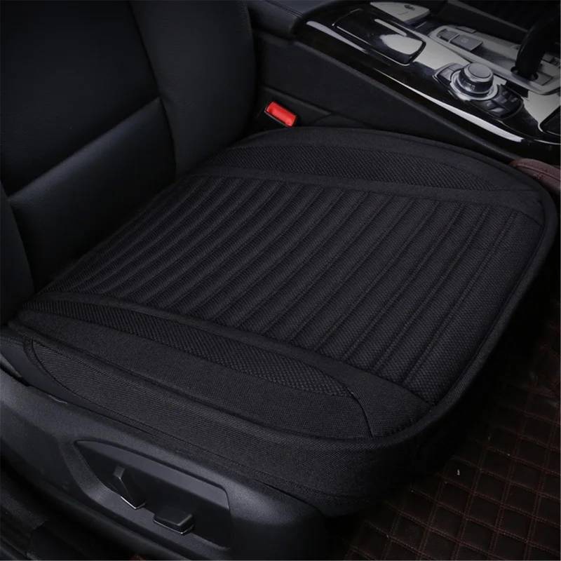 CVZXSDWLL Universal Auto Sitzbezug Atmungsaktive Sitz Styling Automobil Innen Auto Sitz Schutz Pads Auto Kissen Schutz Matte Auto Sitz Abdeckung Schonbezug Autositz(Black) von CVZXSDWLL