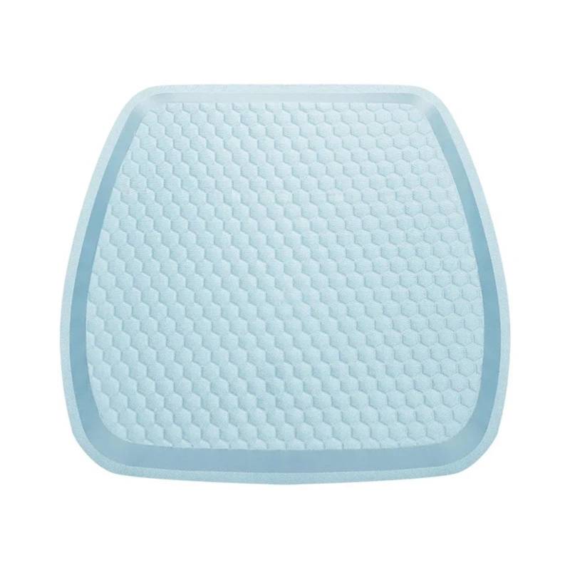 CVZXSDWLL Universal Auto Sitzkissen Atmungsaktive Automobil Innen Auto Sitzbezüge Auto Sitz Schutz Pads Auto Sitzkissen Schonbezug Autositz(Blue) von CVZXSDWLL