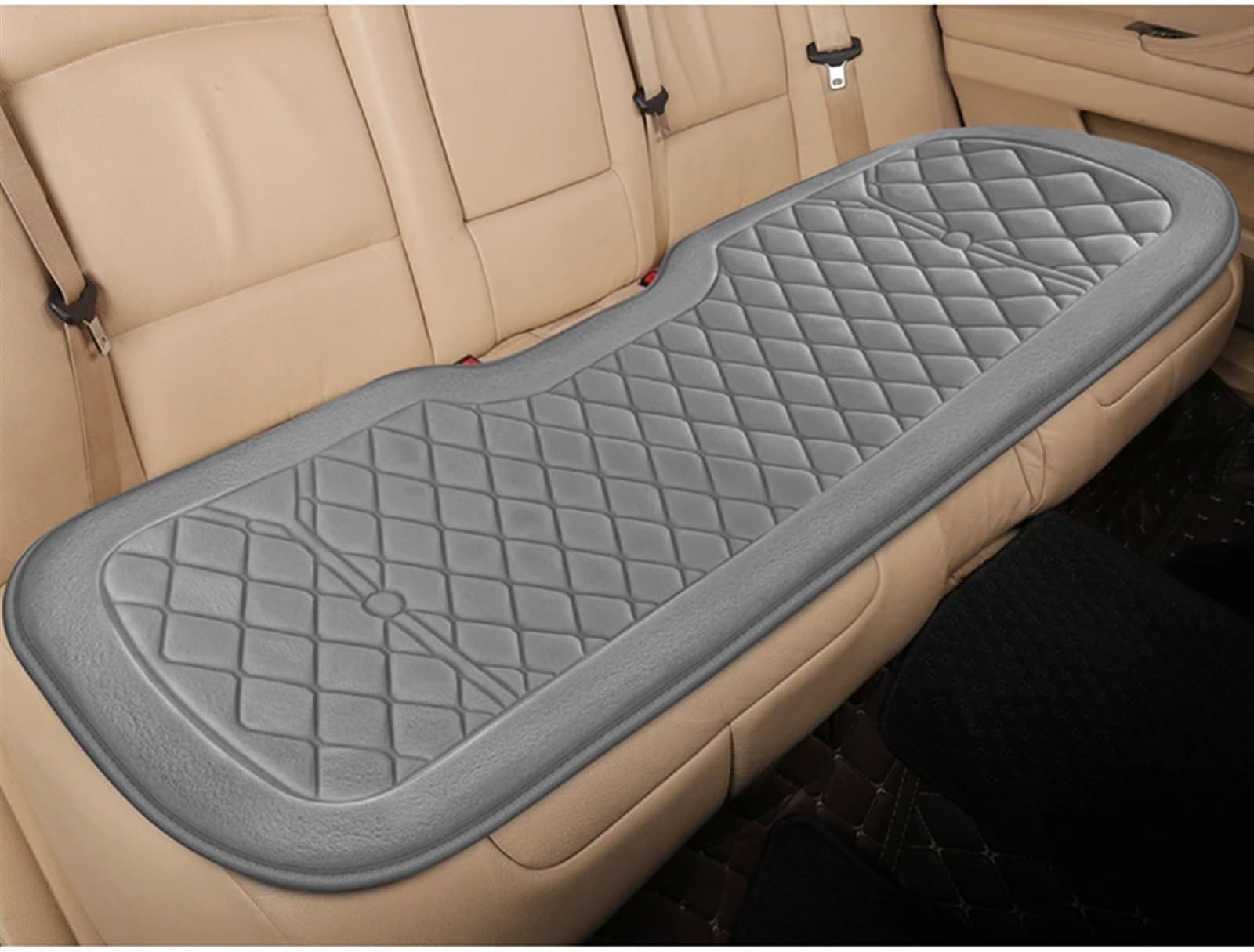 CVZXSDWLL Universal Auto Sitzkissen Auto Vorne/hinten Sitz Abdeckung Automobil Innen Auto Sitz Schutz Pads Automobil Innen Schonbezug Autositz(Gray,B) von CVZXSDWLL