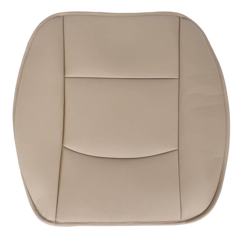 CVZXSDWLL Universal Auto Sitzkissen Pad Vordersitz Schutz Matte Abdeckung Für 4 Tür Limousine SUV Auto Zubehör Auto Kissen Automobil Innen Schonbezug Autositz(Beige) von CVZXSDWLL