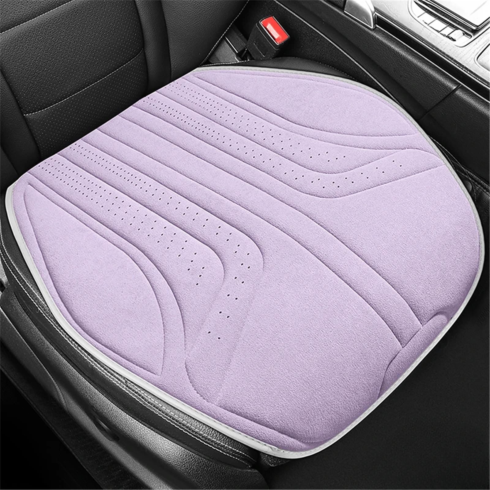 CVZXSDWLL Universal Four Seasons Autositzkissen Für Alle Arten Von Automobil-Innenräumen, Autositz-Schutzpolster, Autokissen-Schutzmatte Schonbezug Autositz(Purple,Front) von CVZXSDWLL