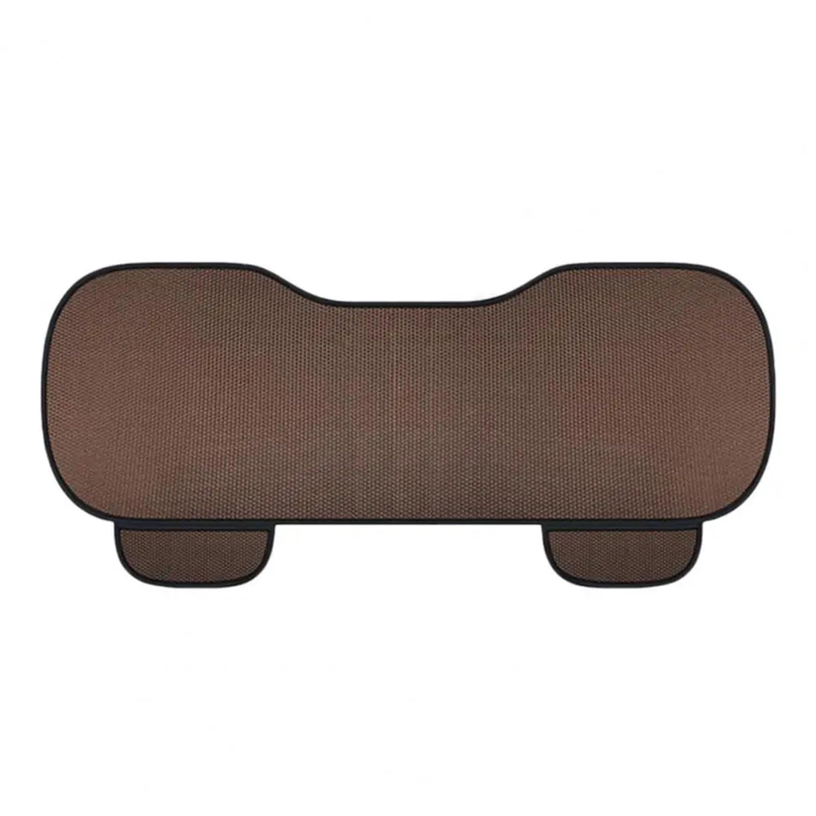 CVZXSDWLL Universal Sitzkissen Auto Sitzkissen Atmungsaktive Auto Sitz Abdeckung Kissen Automobil Innen Auto Kissen Schutz Matte Schonbezug Autositz(Brown,Rear) von CVZXSDWLL