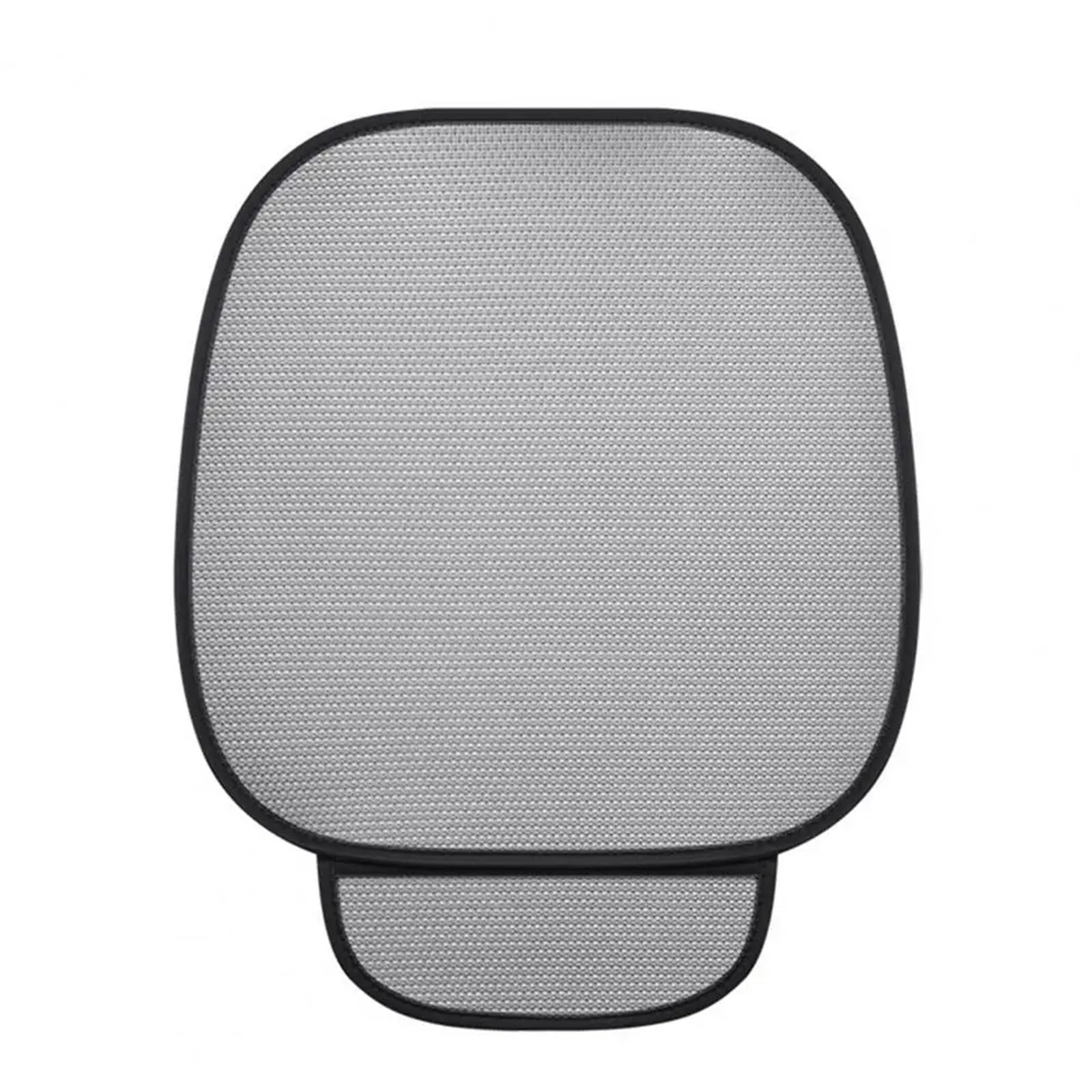 CVZXSDWLL Universal Sitzkissen Auto Sitzkissen Atmungsaktive Auto Sitz Abdeckung Kissen Automobil Innen Auto Kissen Schutz Matte Schonbezug Autositz(Gray,Front) von CVZXSDWLL