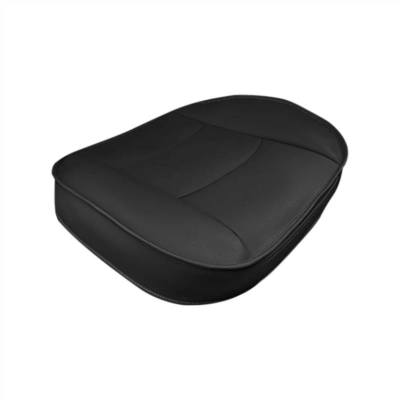 CVZXSDWLL Universal Vorne Auto Sitzbezug Sitzkissen Autos Seat Protector Stuhl Pad Matte Auto Styling Innen Zubehör Auto Sitz Schutz Pads Schonbezug Autositz(Black) von CVZXSDWLL