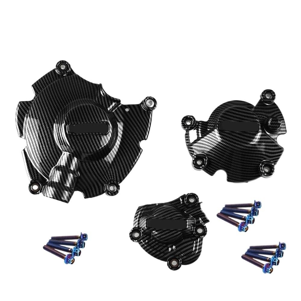 CWDQYNLG Motorrad Motor Statorabdeckung Motorräder Motor Abdeckung Schutz Für R1 R1M R1S 2015 16 17 18 19 2020 2021 2022 2023 2024 Motor Abdeckungen von CWDQYNLG