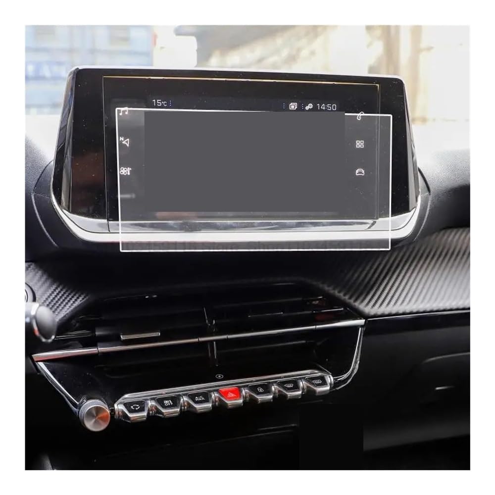 Displayschutzfolie Auto Navi Folie Displayschutzfolie Aus Gehärtetem Glas Für Pe&ugeot 208 E208 7 Zoll 10,1 Zoll Auto-GPS-Navigationszubehör von CWDQYNLG