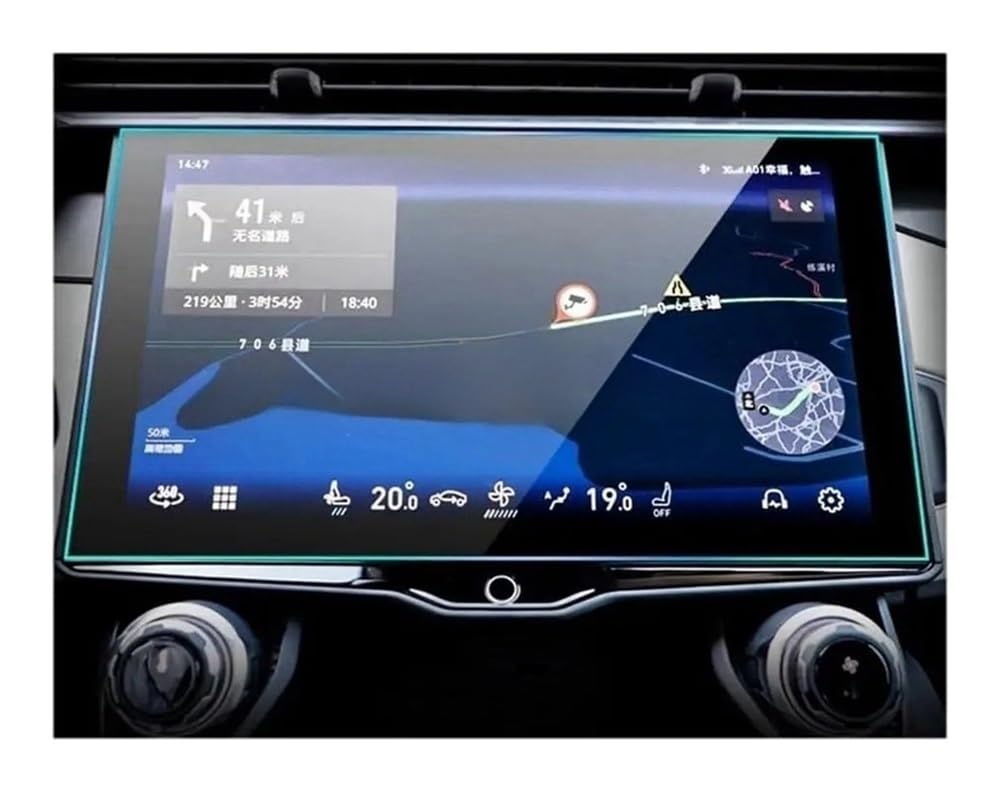 Displayschutzfolie Auto Navi Folie Displayschutzfolie Aus Gehärtetem Glas Für lynk&co 01 2021 12,7 Zoll Autoradio GPS-Navigationszubehör von CWDQYNLG