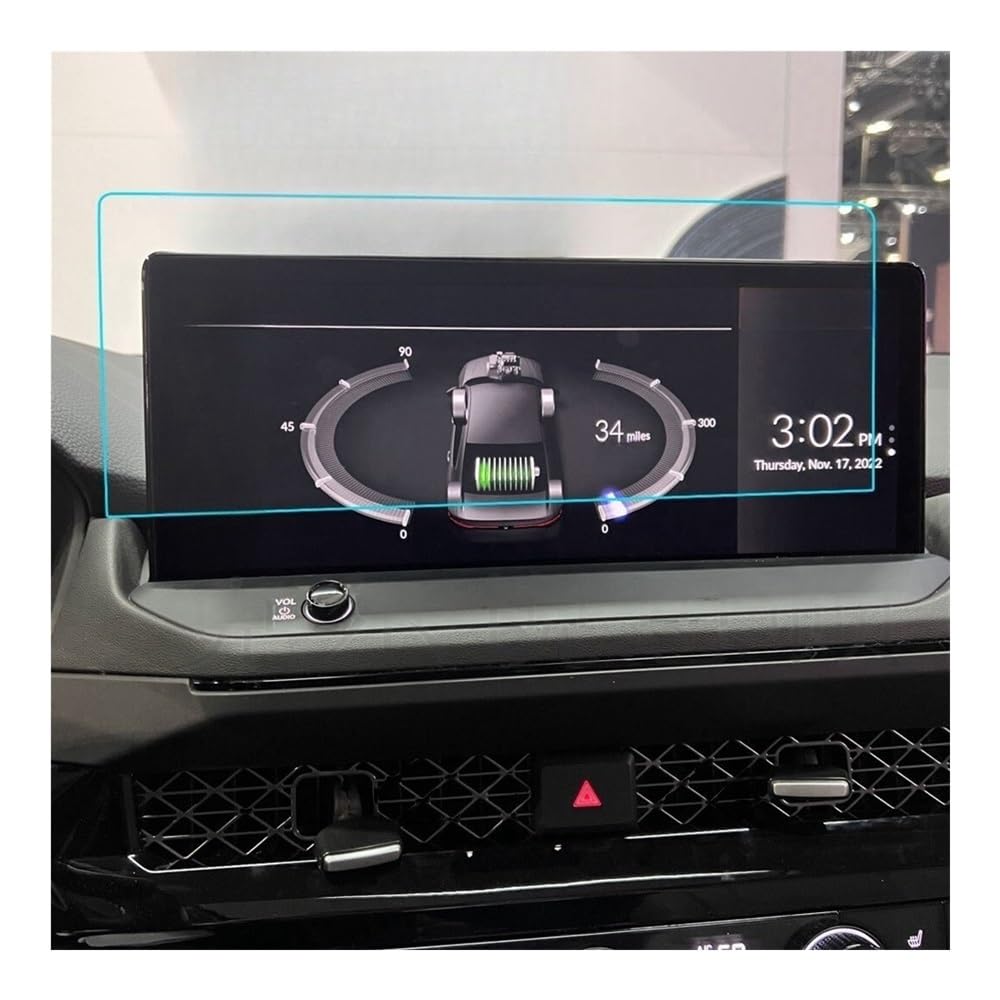 Displayschutzfolie Auto Navi Folie Für Accord Für Hybrid Für Touring 2023 12,3 Zoll GPS Navigation Bildschirm Gehärtetes Glas Schutz Film Auto Innen von CWDQYNLG