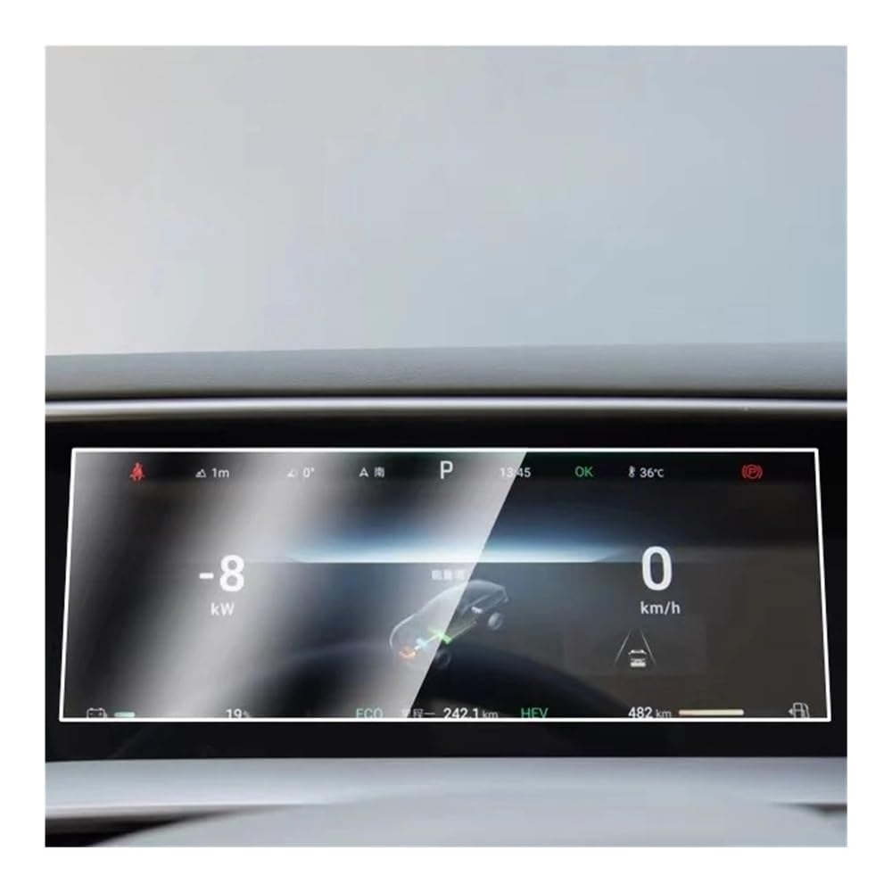 Displayschutzfolie Auto Navi Folie Für Denza D9 2022 2023 GPS Navigation Und Instrument Gehärtetes Glas Touch Screen Schutz Film von CWDQYNLG