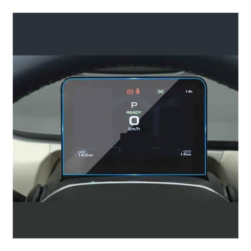 Displayschutzfolie Auto Navi Folie Für Geely Für Geometry C 2021-2023 GPS Navigation Bildschirm Gehärtetem Glas Schutz Film Auto Zubehör von CWDQYNLG