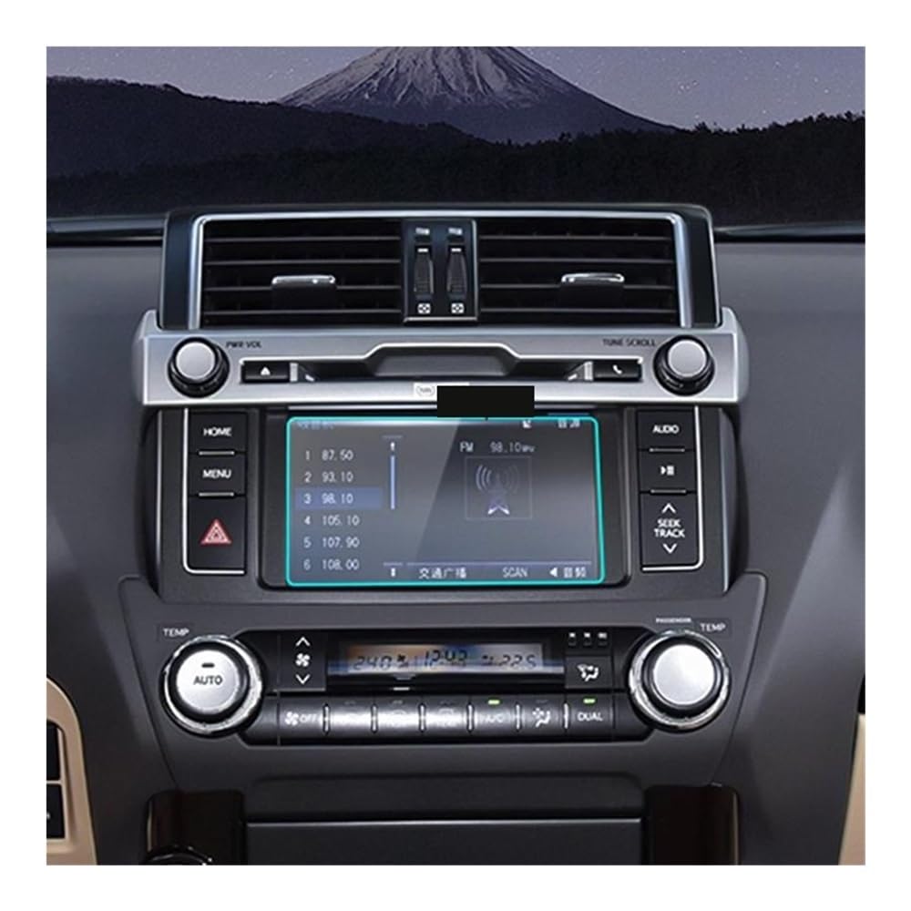 Displayschutzfolie Auto Navi Folie Für Land Für Cruiser Für Prado 150 2010-2020 Gehärtetem Glas Auto Navigation Screen Protector Film Zubehör von CWDQYNLG