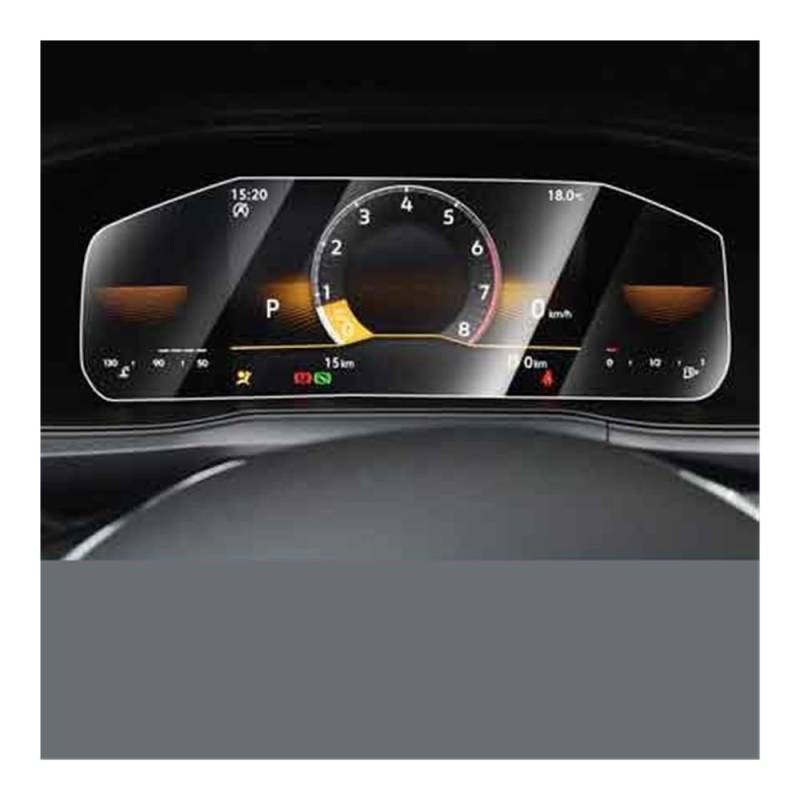 Displayschutzfolie Auto Navi Folie Für T-ROC 2019-2022 Auto GPS Navigation Dash Board Bildschirm Gehärtetes Glas Schutz Film Innen Accessori von CWDQYNLG