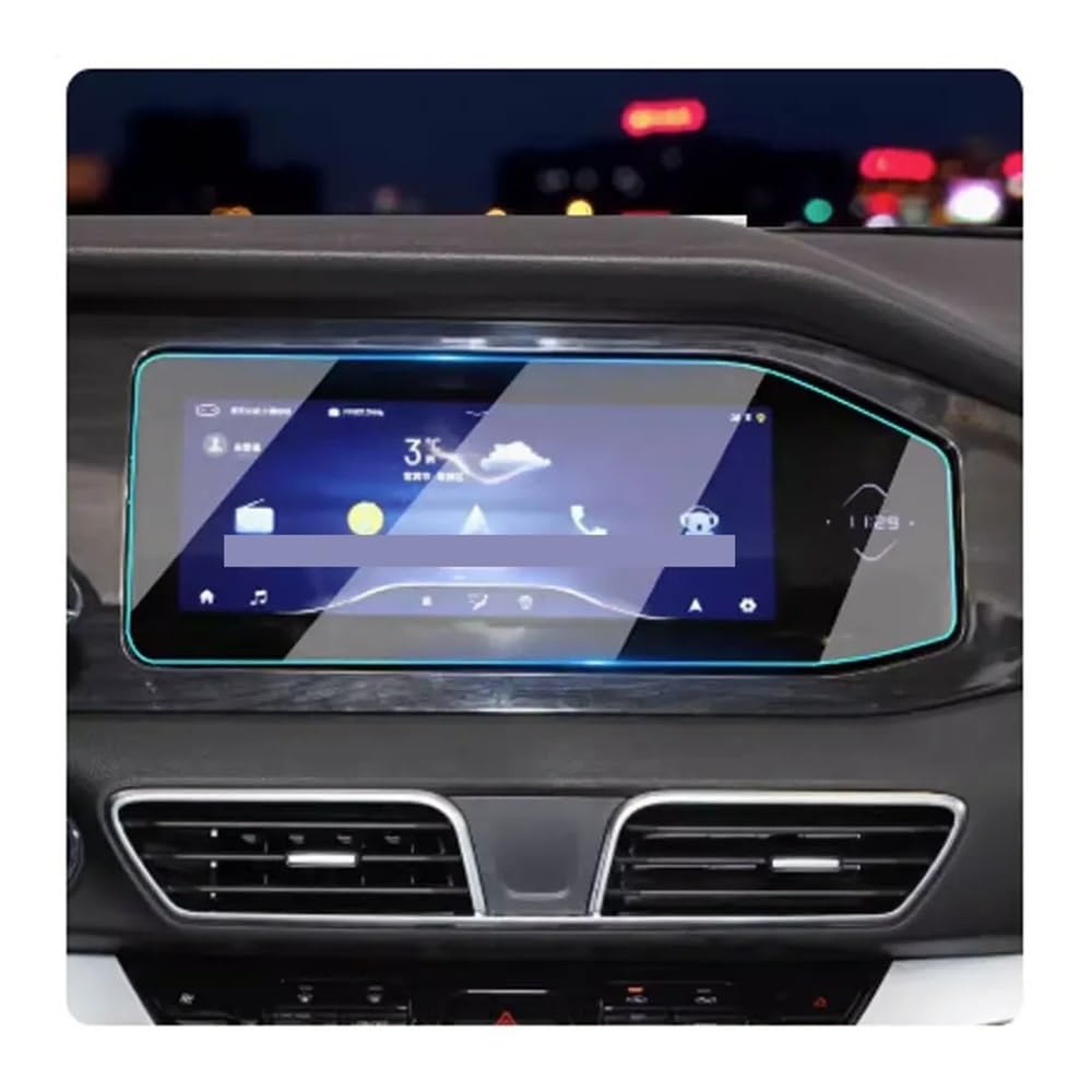 Displayschutzfolie Auto Navi Folie Gehärtetes Glas Für Kaiyi X3 2022 2023 10,25 Zoll Auto-Infotainment-Radio GPS-Navigation Displayschutzfolie von CWDQYNLG