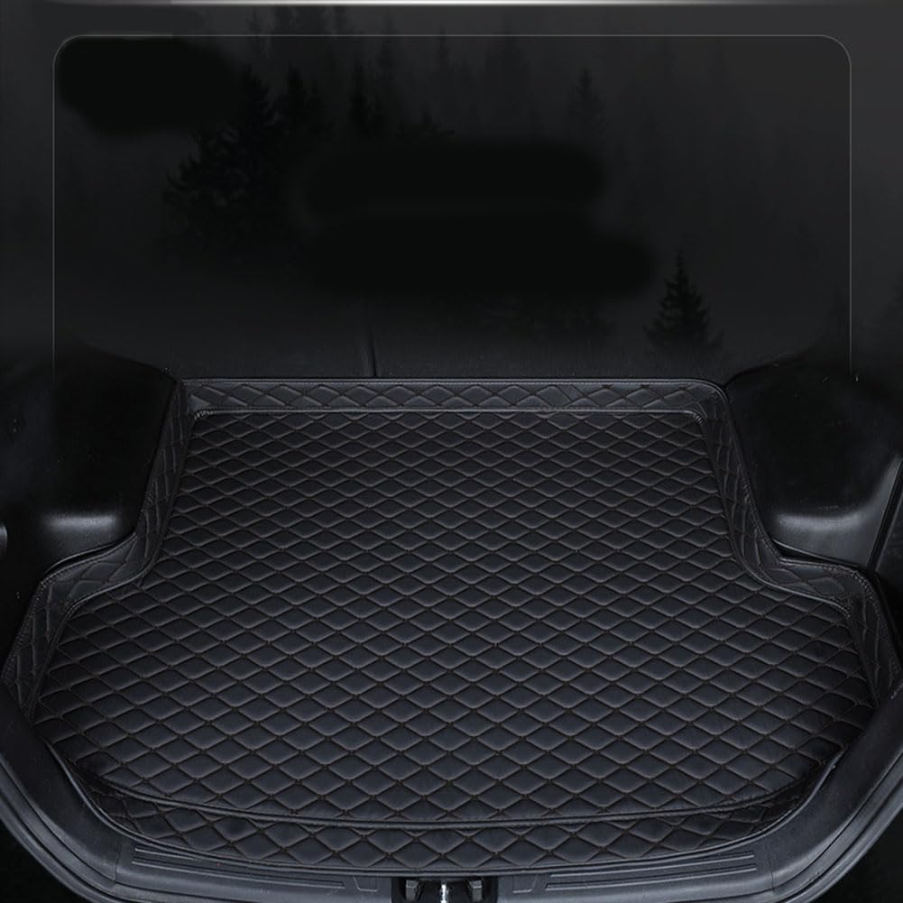 Kofferraumwanne für Dacia Sandero II Stepway 2016-2020, Maßgeschneidert Kofferraum Schutzmatte wasserdichte Oberfläche Kofferraumwanne Kofferraumschutz,Black-B von CWMAD