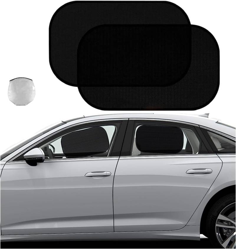 2×Autofenster Sonnenschutz für Mercedes-Benz CLA Shooting Brake (X117) 2015-2016,50×30cm Sonnenschutz Auto Car Shades Sonnenschutz Fenster Auto Fenster Sonnenschutz Sonnenschutz für Seitenscheiben von CWMBM