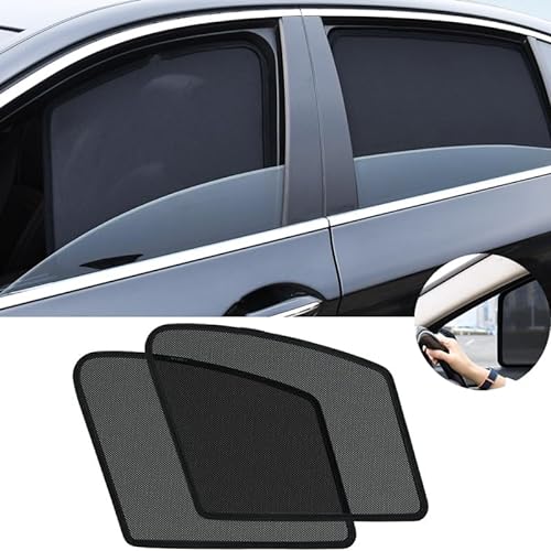 Autofenster Sonnenschutz für Audi Q4 e-tron 2022 2023,Sonnenschutz Auto Car Shades Sonnenschutz Fenster Auto Fenster Sonnenschutz Sonnenschutz für Seitenscheiben,2 Front-window von CWMBM
