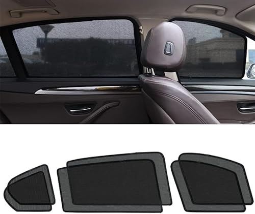 Autofenster Sonnenschutz für Jeep Compass II 2017-2021,Sonnenschutz Auto Car Shades Sonnenschutz Fenster Auto Fenster Sonnenschutz Sonnenschutz für Seitenscheiben,6 Side-window von CWMBM