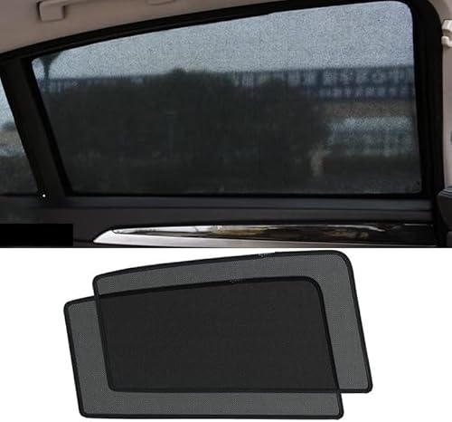 Autofenster Sonnenschutz für Nissan X-Trail 2014-2019,Sonnenschutz Auto Car Shades Sonnenschutz Fenster Auto Fenster Sonnenschutz Sonnenschutz für Seitenscheiben,2 Rear-Window von CWMBM