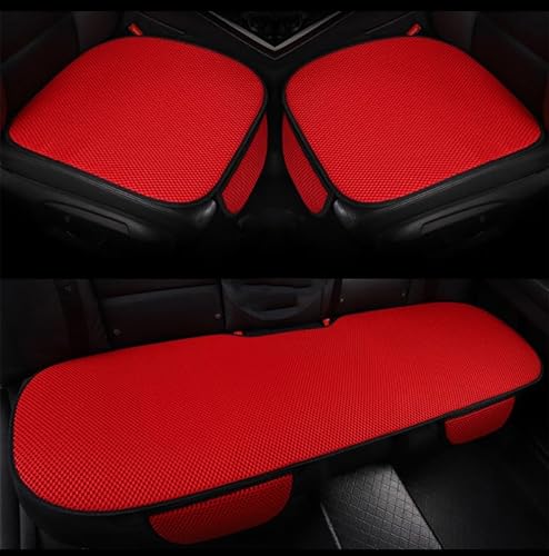 CWMBM 3 Stück Autositzkissen für Toyota Tacoma III Double Cab 2020-,sitzkissen Sitzauflagen Sitzauflage Auto Sitzpolster Seat Cushion Car Seat Protector Auto Zubehör,Re-d von CWMBM