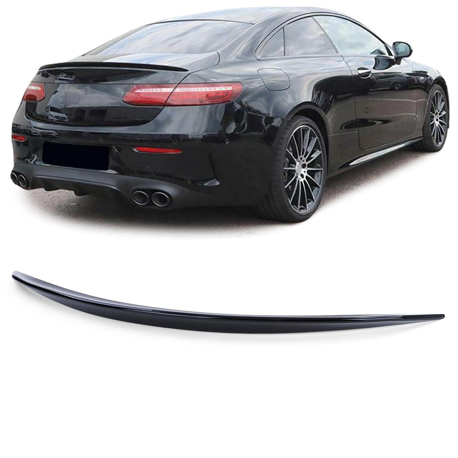 CWMLB Auto Heckspoiler für Mercedes E Klasse C238 Coupe 2016-,Heckspoiler Kofferraum Spoiler Heckspoiler Lippe Dachspoiler Hecklippenstamm Spoiler Spoiler Dach Hinten Automotive Heckflügel von CWMLB