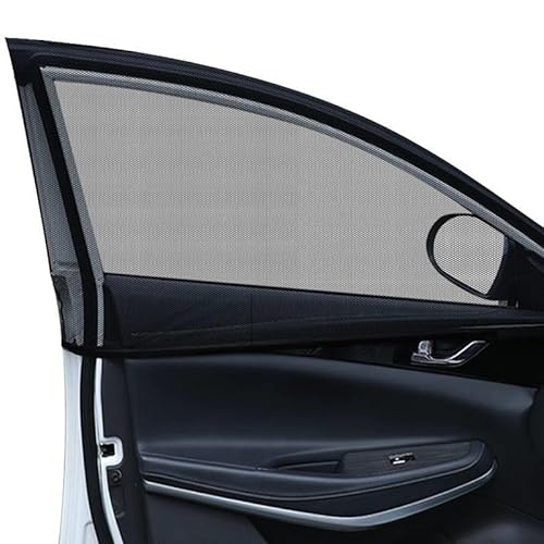 4 STÜCK Moskitonetz für Autofenster für Honda Jazz GE 2008-2013, Sonnenschutz Auto Baby Kinder Sichtschutz Fenster Autofenster Sonnenschutzrollos von CWMLS